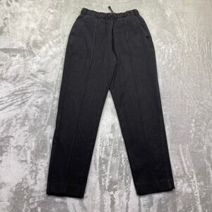 Everlane Black Dream Pant Elastic Waist Tapered Leg Trousers Women's XS Fits 23"